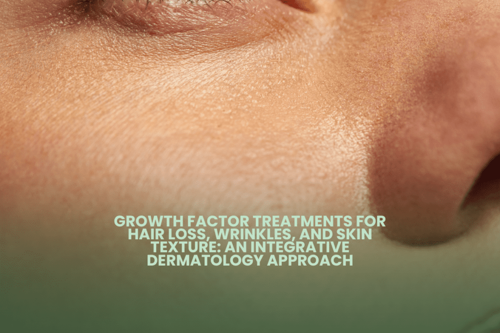 Growth Factor and Peptide Treatments for Hair Loss, Wrinkles, and Skin Texture: An Integrative Dermatology Approach