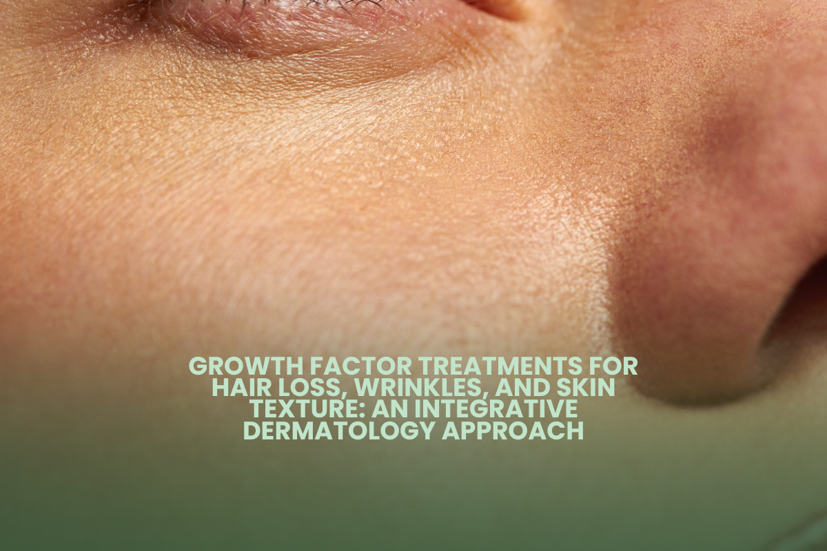 Growth Factor and Peptide Treatments for Hair Loss, Wrinkles, and Skin Texture: An Integrative Dermatology Approach