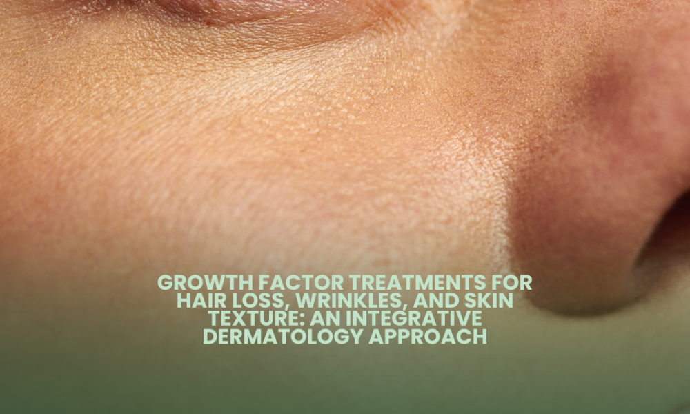 Growth Factor and Peptide Treatments for Hair Loss, Wrinkles, and Skin Texture: An Integrative Dermatology Approach